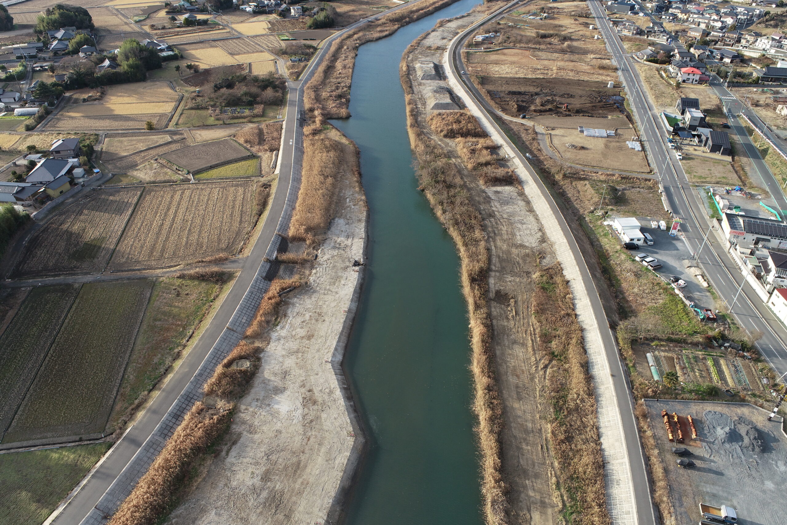 茂宮町茂宮川河道堀削その2
